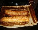 Foto del paso 5 de la receta: Flauta de hojaldre rellena de pollo y queso
