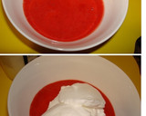 Foto del paso 3 de la receta: Mousse de fresas en almibar