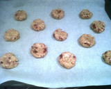 Foto del paso 3 de la receta: Cookies navideños de avena y arándanos