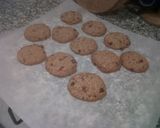 Foto del paso 4 de la receta: Cookies navideños de avena y arándanos