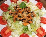 Foto del paso 3 de la receta: Ensalada de mejillones con vinagreta de mostaza