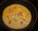 Foto del paso 5 de la receta: Tortilla de puré de patatas y jamón Ibérico
