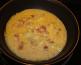 Foto del paso 5 de la receta: Tortilla de puré de patatas y jamón Ibérico
