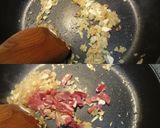 Foto del paso 2 de la receta: Alcachofas rehogadas con jamon