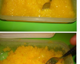 Foto del paso 5 de la receta: Sorbete de naranja y mango