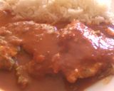 Foto del paso 5 de la receta: Tortas de camarón con nopales en salsa roja