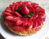 Foto del paso 9 de la receta: Tarta de fresas del domingo