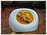 Arroz caldoso con marisco y verduras