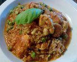 Foto del paso 9 de la receta: Arroz con pollo paso a paso de cuchara