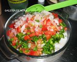 A picture of step 5 of Mexican Fish Ceviche.