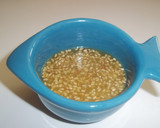 Foto del paso 1 de la receta: Ensalada de aguacate con salsa de aceite y miel