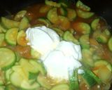 A picture of step 2 of Sautéed Zucchini with Cream.