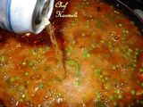 Arroz con pechuga de pollo azafranado en paella (ecológico)