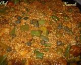 Foto del paso 10 de la receta: Arroz con pechuga de pollo azafranado en paella (ecológico)