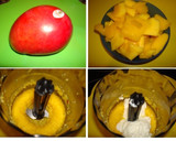Foto del paso 1 de la receta: Flan de mango light