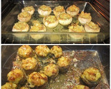 Foto del paso 1 de la receta: Champiñones rellenos de tortilla
