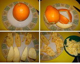 Foto del paso 1 de la receta: Cascaras de naranjas confitadas