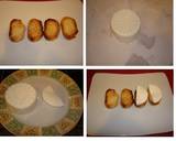 Foto del paso 2 de la receta Tostas con queso fresco y pimientos caramelizados
