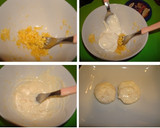 Foto del paso 2 de la receta: Huevos rellenos con queso de cabra