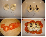 Foto del paso 3 de la receta: Huevos rellenos con queso de cabra