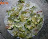 Foto del paso 4 de la receta: Tortilla de calabacín, judías verdes y jamón