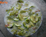 Foto del paso 4 de la receta: Tortilla de calabacín, judías verdes y jamón