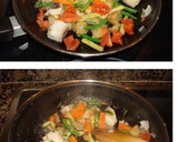 Foto del paso 2 de la receta: Bacalao salteado con verduras