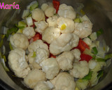 Foto del paso 1 de la receta: Sopa crema de coliflor con setas sii-take