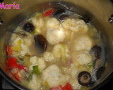 Foto del paso 3 de la receta: Sopa crema de coliflor con setas sii-take