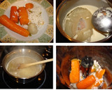 Foto del paso 1 de la receta: Crema de ropa vieja