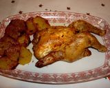 Foto del paso 7 de la receta: Picantones rellenos de champiñones y ciruelas