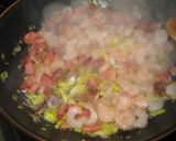 Foto del paso 3 de la receta: Vieiras con jamón y gambas