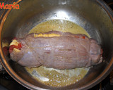 Foto del paso 4 de la receta: Ternera rellena en salsa