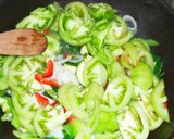 Foto del paso 1 de la receta: Tomates verdes salteados