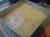 Tarta de flan y galleta