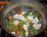 Foto del paso 2 de la receta: Sopa de quinoa con coliflor y un toque de curry