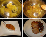 Foto del paso 4 de la receta: Solomillo con puré de manzana y setas cultivadas