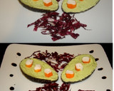 Foto del paso 3 de la receta: Aguacates rellenos de queso y palitos de mar