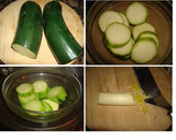 Foto del paso 1 de la receta: Pastel de calabacín y piñones