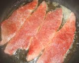 Foto del paso 2 de la receta: Escalopines de cerdo ibérico con salsa de mandarinas y puré mixto