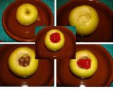 Foto del paso 1 de la receta: Manzanas asadas rellenas de fresas y chocolate
