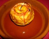 Foto del paso 4 de la receta: Manzanas asadas rellenas de fresas y chocolate