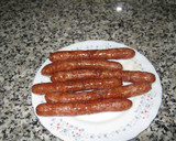 Foto del paso 5 de la receta: Salchichas frescas con manzana y cebolla
