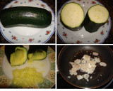 Foto del paso 1 de la receta: Calabacines rellenos de bacalao y palitos de mar