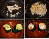 Foto del paso 3 de la receta: Calabacines rellenos de bacalao y palitos de mar