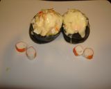 Foto del paso 6 de la receta: Calabacines rellenos de bacalao y palitos de mar