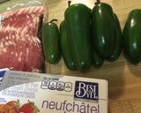 Foto del paso 1 de la receta: Chiles jalapeños envueltos en tocino #superbowl