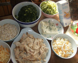 Foto del paso 1 de la receta: Gratinado de pollo con avena y verduras