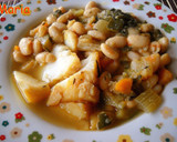 Foto del paso 6 de la receta: Judías blancas con bacalao fresco