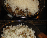 Foto del paso 4 de la receta: Arroz blanco con champiñones y gambas